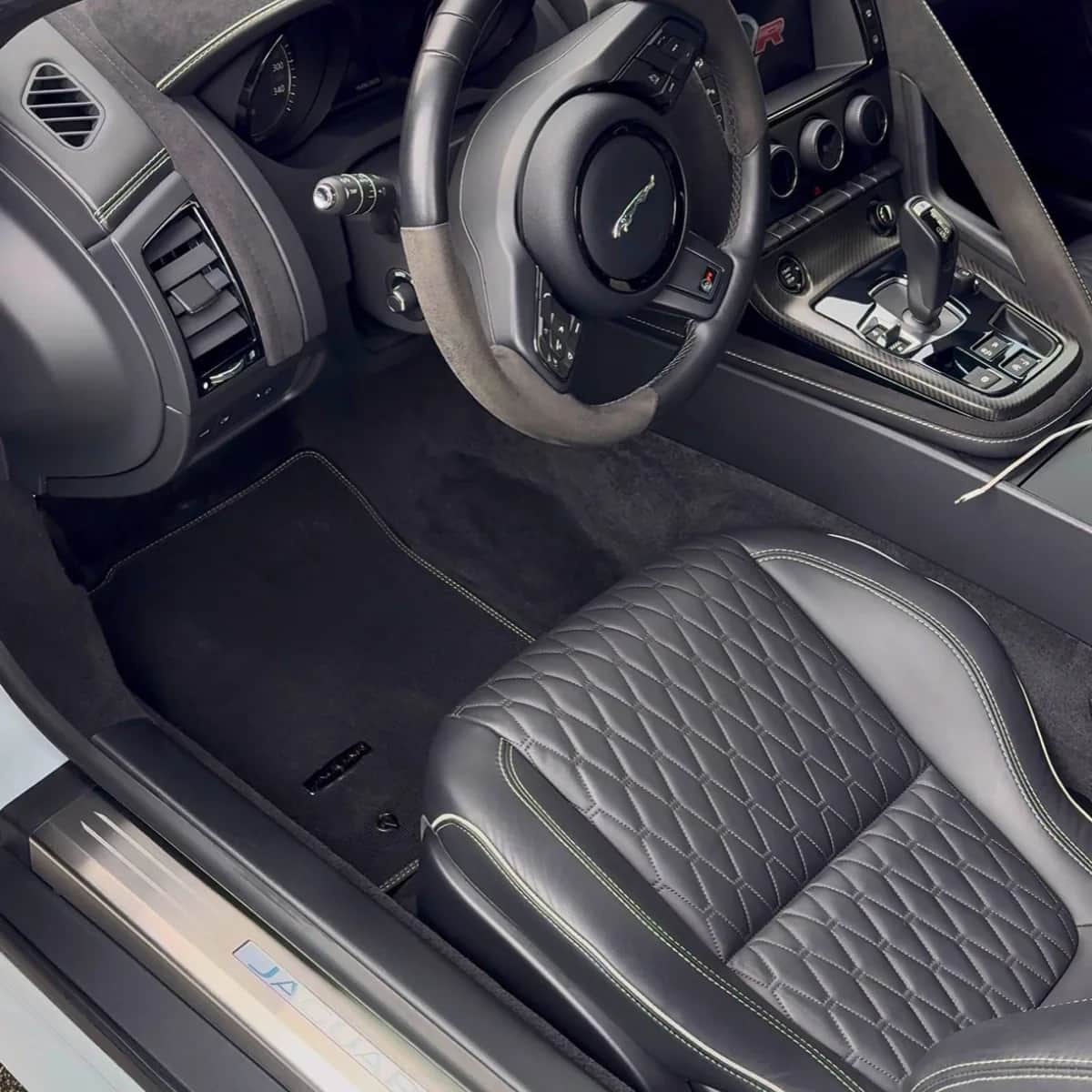 Jaguar F-Type interior after WCAP Detailing interior detailing in Halifax