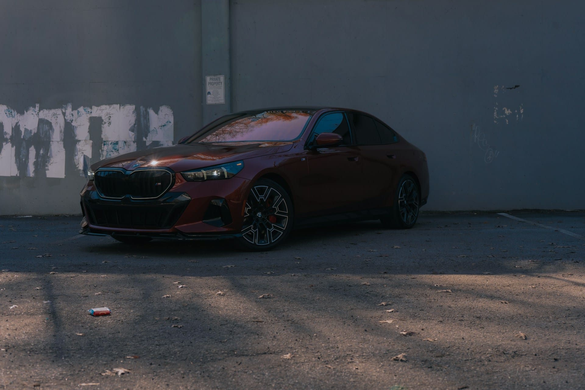 Exterior result — glossy finish