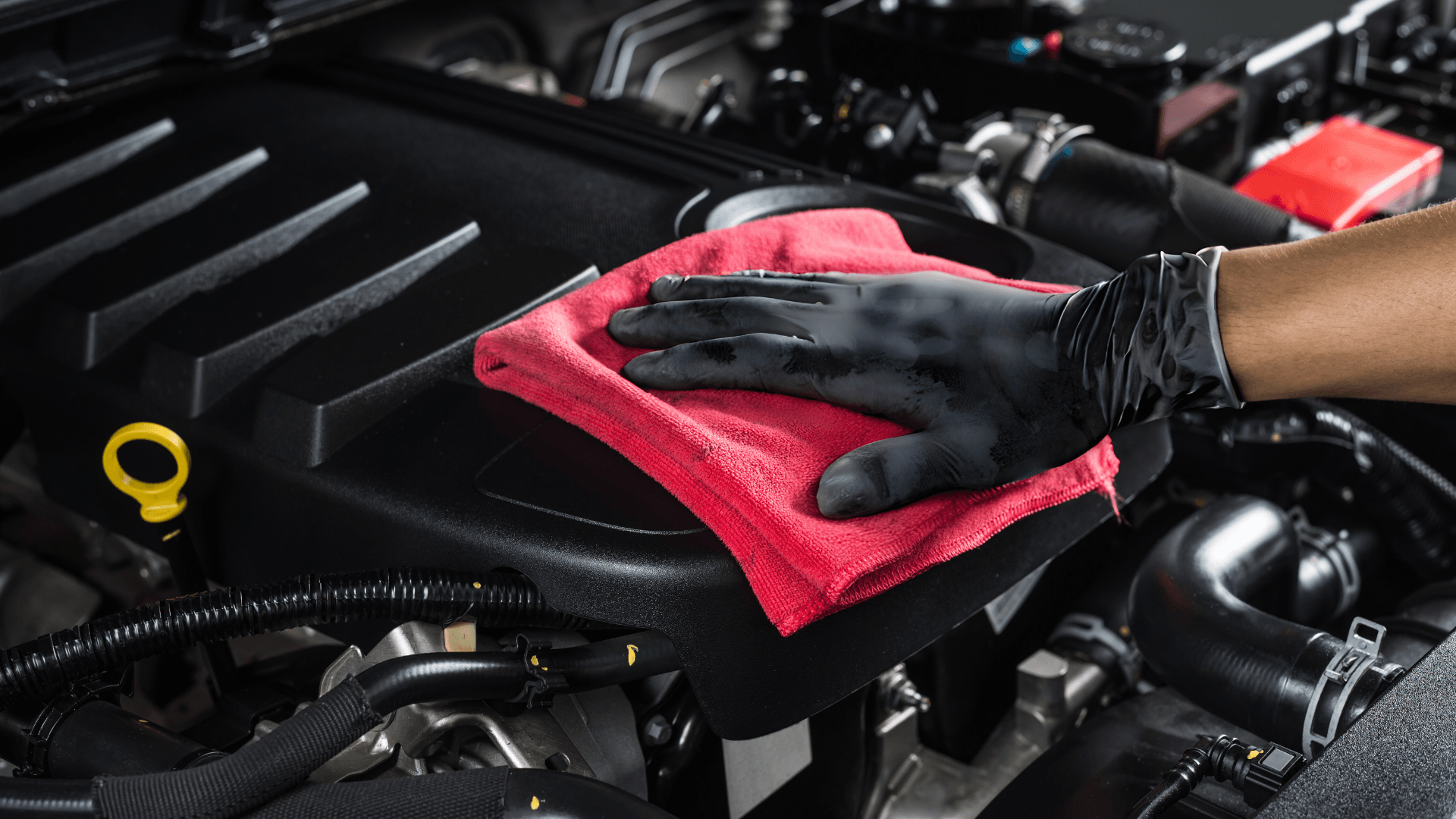 Engine bay cleaning service — Halifax mobile detailing